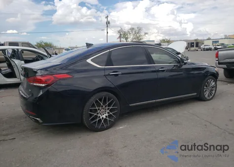 2017 Genesis G80 Base from USA, damaged, VIN KMHGN4JE6HU176844